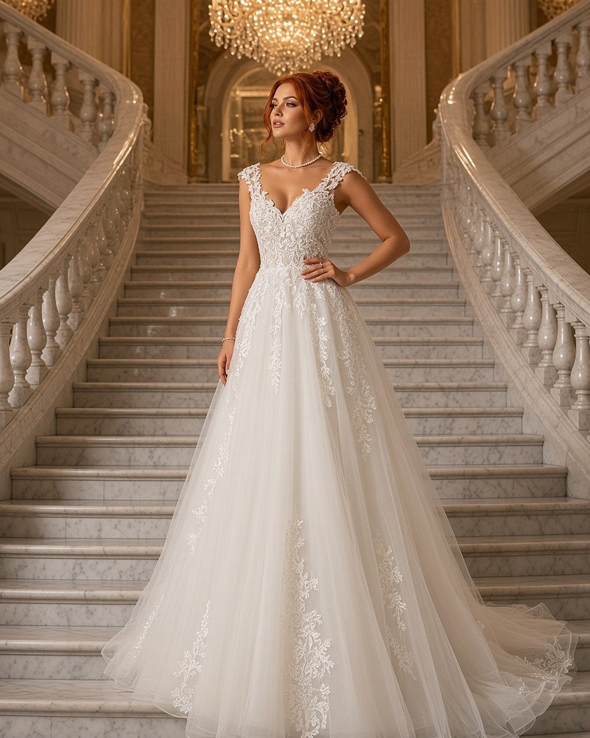 Valentina Boho Wedding Gown wedding gown - Perla Novia