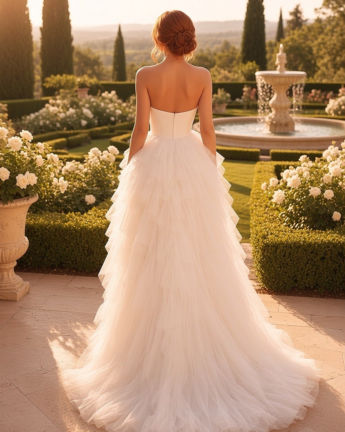 Cielo Ball Gown Wedding Gown wedding gown - Perla Novia