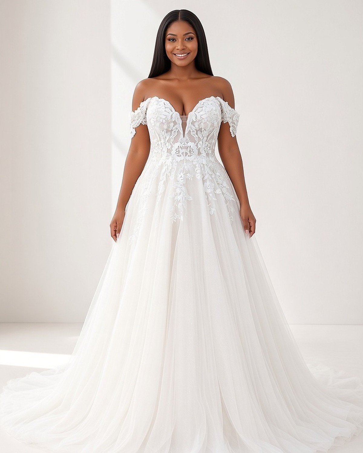 Candela A-Line Wedding Gown - Perla Novia