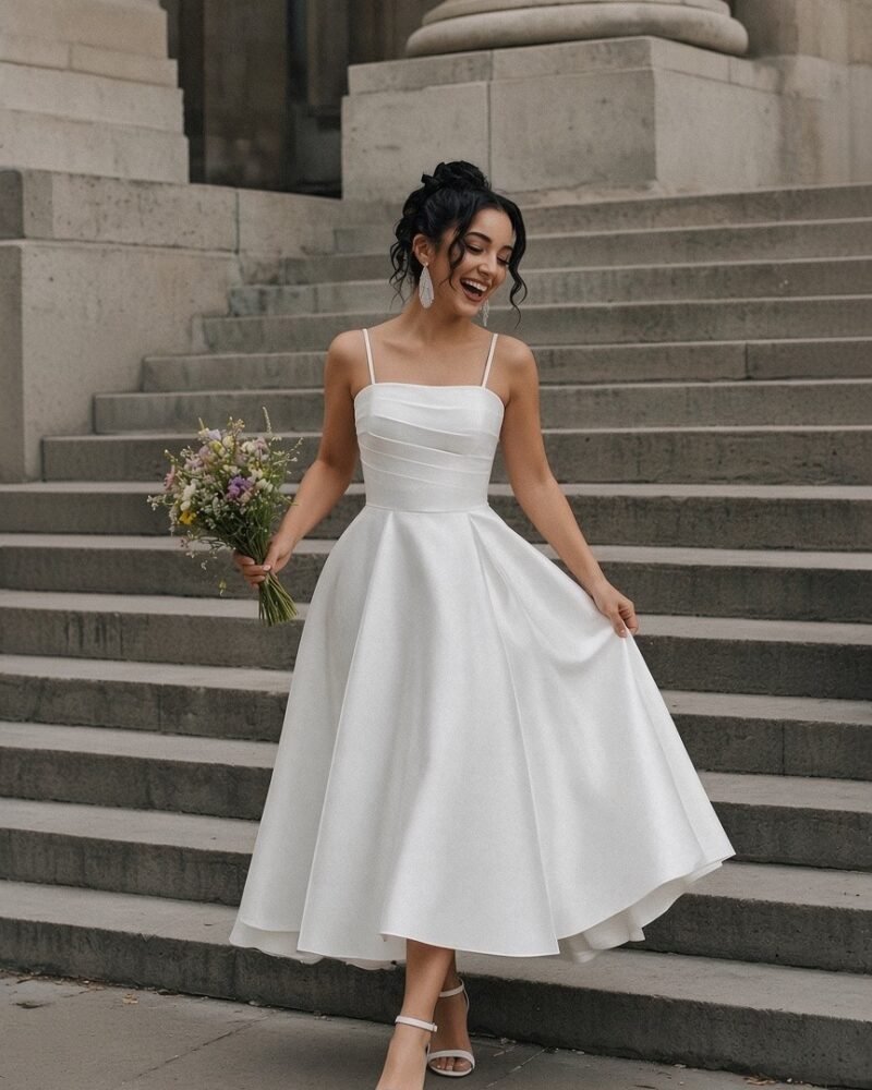 Abril plus size wedding dress