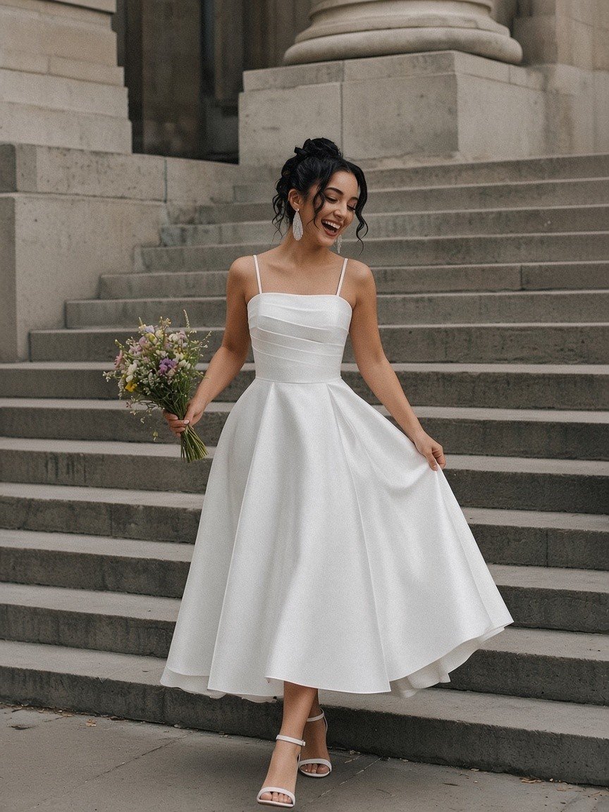 Abril plus size wedding dress