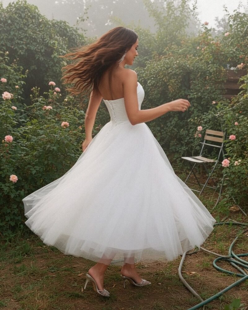 Adela plus size wedding dress