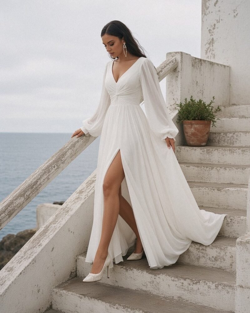 Irene plus size wedding dress