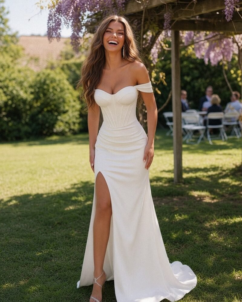 Lorena plus size wedding dress